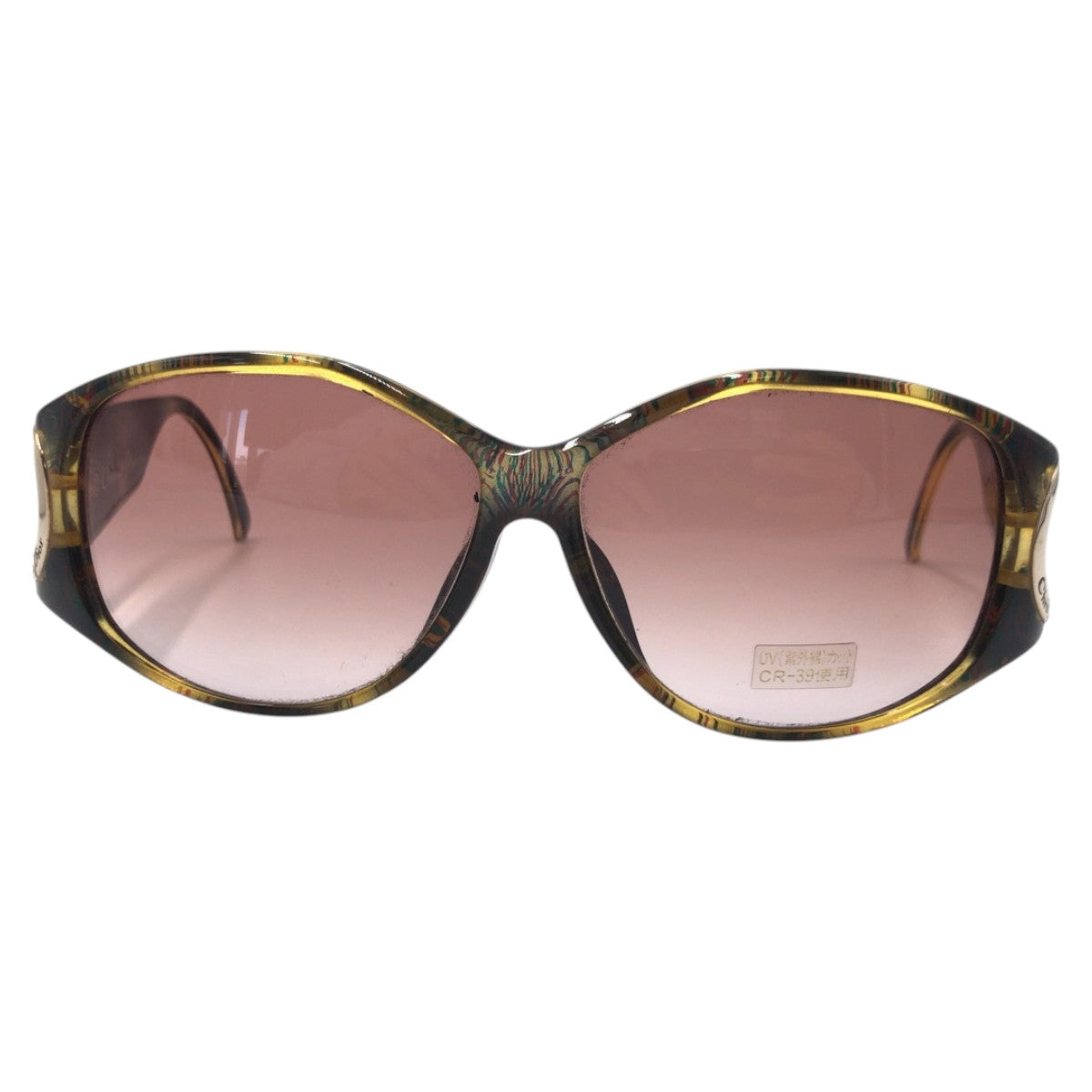 14156
Dior ディオール ヴィンテージ マルチカラー ゴールド プラスチック 2759A 50 62◻︎11 サングラス バタフライ  レディース