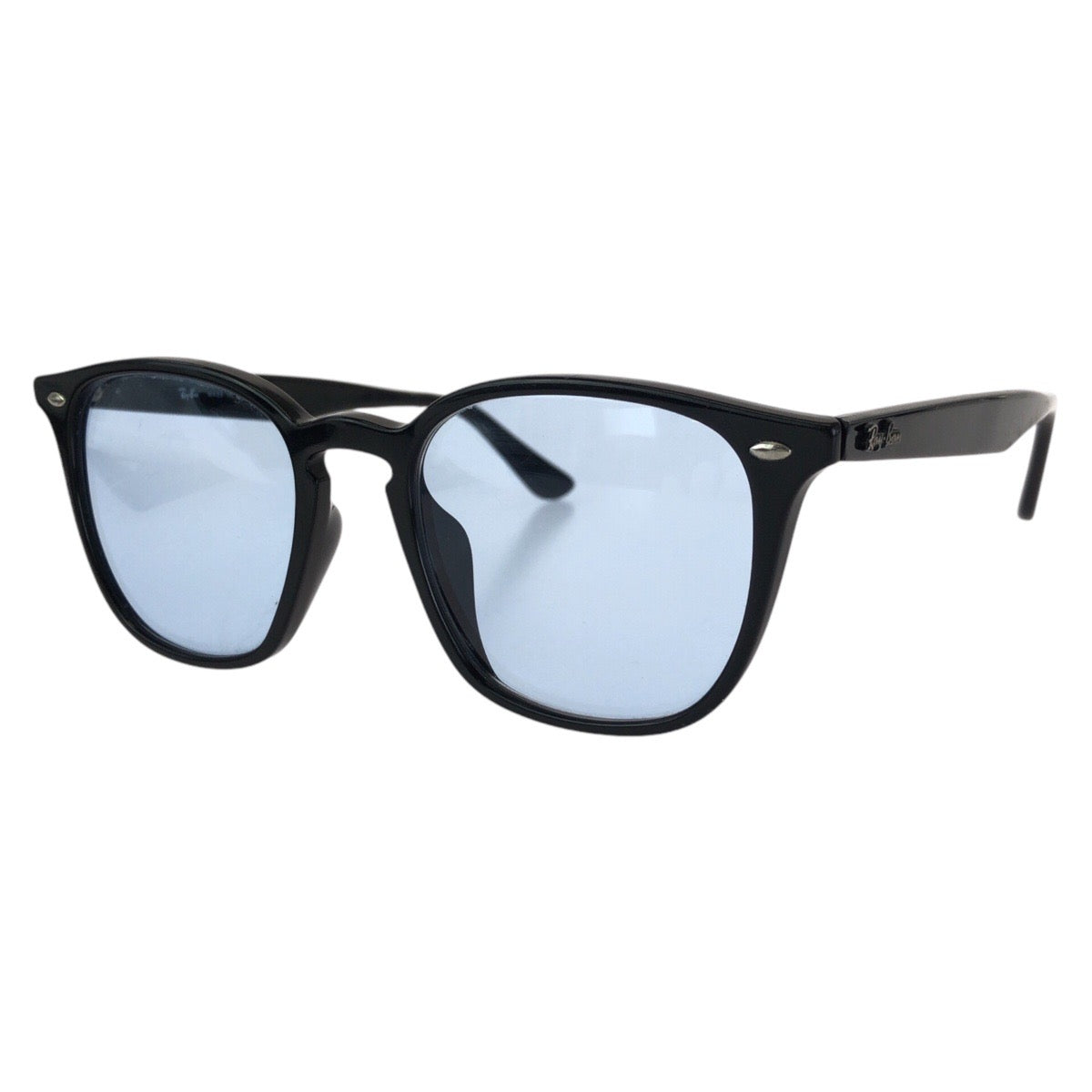 Ray-Ban Black Silver Hardware Plastic RB4258-F 601/19 52◻︎20 1501N Sunglasses Wellington Men's