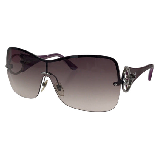 13602
GUCCI グッチ パープル シルバー金具 プラスチック GG2831/S サングラス バタフライ  メンズ