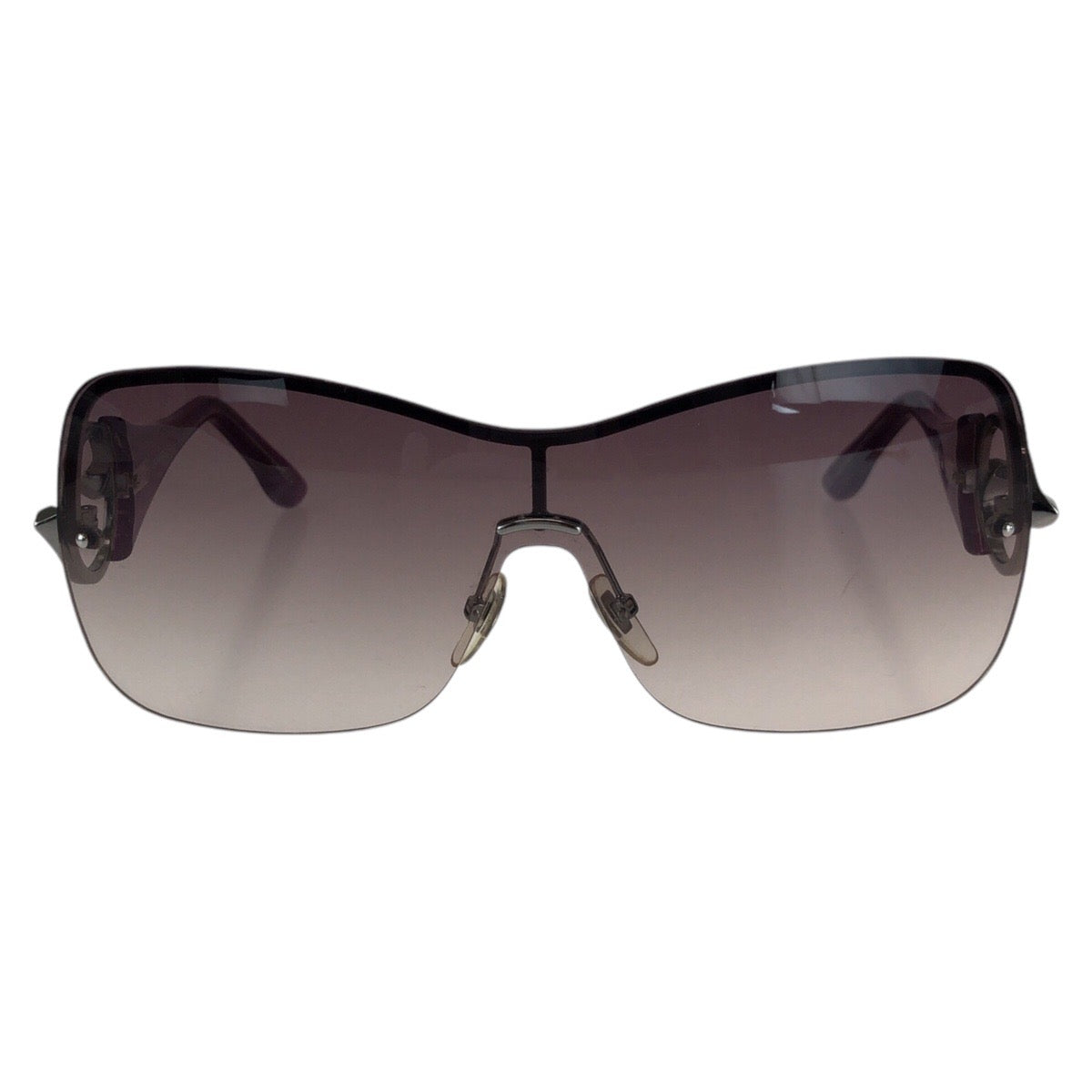 13602
GUCCI グッチ パープル シルバー金具 プラスチック GG2831/S サングラス バタフライ  メンズ