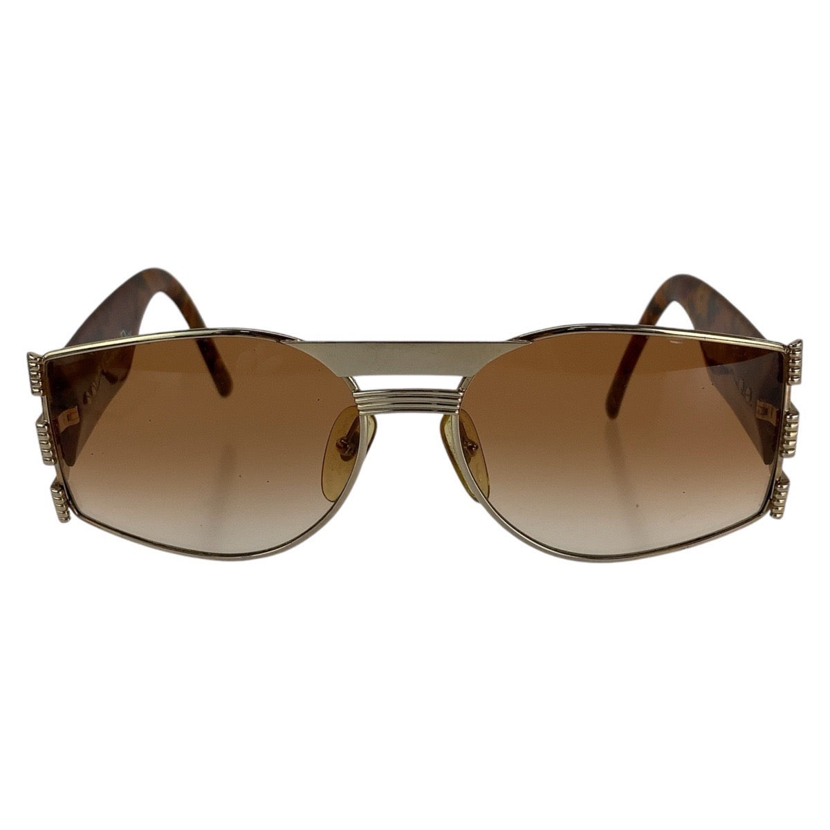 13605
 
Dior Vintage Marble Pattern Brown Gold Hardware Plastic 2562 41 6117 Sunglasses for Men