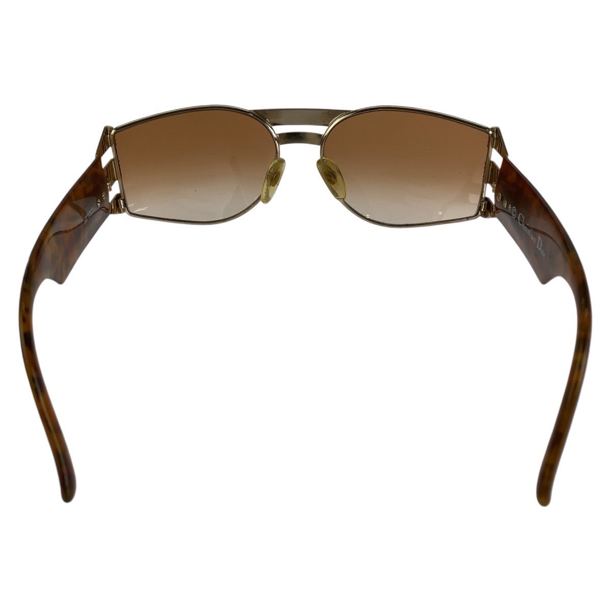 13605
 
Dior Vintage Marble Pattern Brown Gold Hardware Plastic 2562 41 6117 Sunglasses for Men