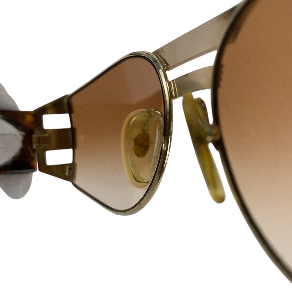 13605
 
Dior Vintage Marble Pattern Brown Gold Hardware Plastic 2562 41 6117 Sunglasses for Men