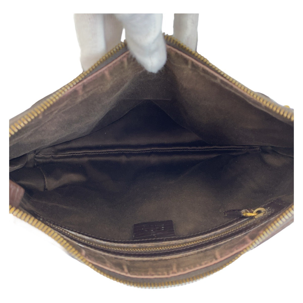 14159
GUCCI グッチ ホースビット ベージュ ブラウン ゴールド金具 GGキャンバス / レザー 114890 ショルダーバッグ  レディース