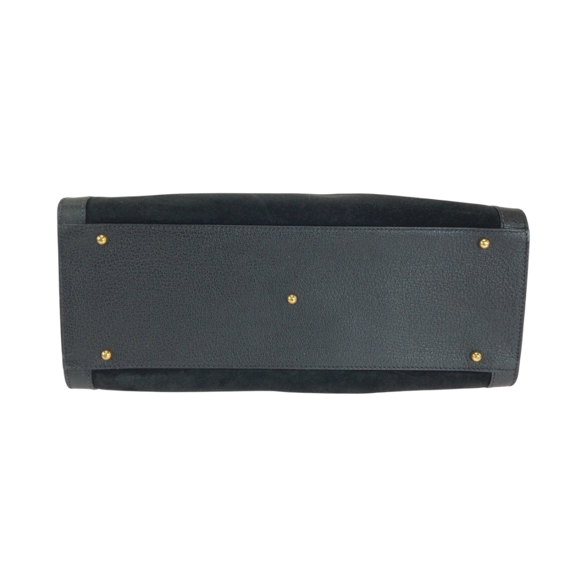 14163
GUCCI グッチ ヴィンテージ バンブー ダイアナ ブラック 黒 ブラウン ゴールド金具 スウェード 002 1186 0260 トートバッグ ハンドバッグ  レディース