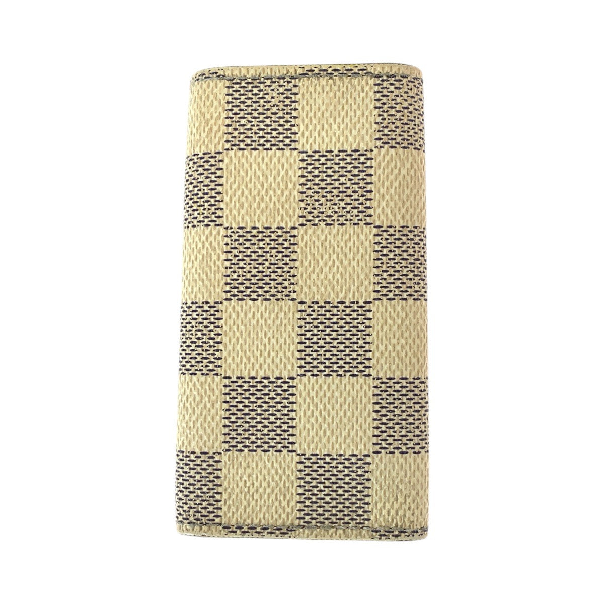 13635
LOUIS VUITTON ルイヴィトン ダミエ アズール ミュルティクレ4 ホワイト グレー ゴールド金具 PVC N60386 キーケース 4連 男女兼用  レディース AB11