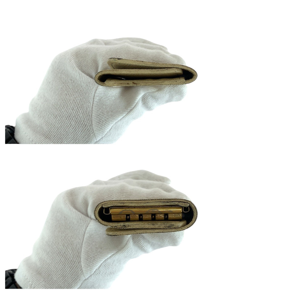 13635
LOUIS VUITTON ルイヴィトン ダミエ アズール ミュルティクレ4 ホワイト グレー ゴールド金具 PVC N60386 キーケース 4連 男女兼用  レディース AB11