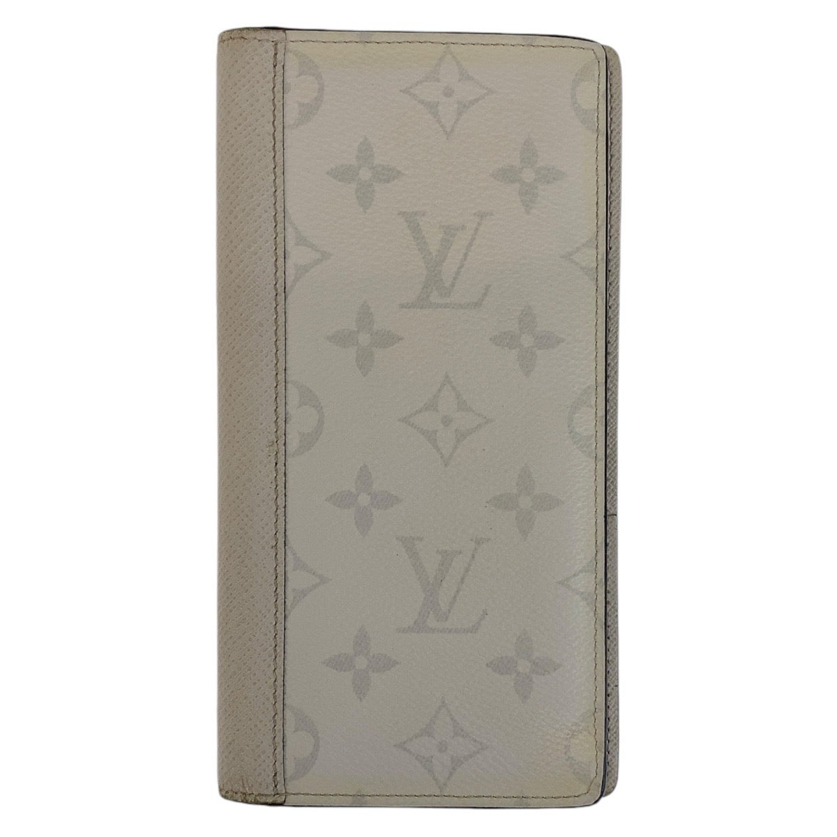 LOUIS VUITTON ルイヴィトン タイガラマ ポルトフォイユ ブラザ ホワイト シルバー金具 PVC M30889 長財布 ロングウォレット  メンズ