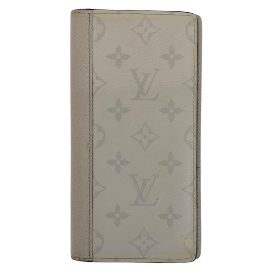 LOUIS VUITTON ルイヴィトン タイガラマ ポルトフォイユ ブラザ ホワイト シルバー金具 PVC M30889 長財布 ロングウォレット  メンズ