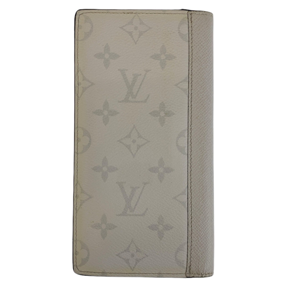 LOUIS VUITTON ルイヴィトン タイガラマ ポルトフォイユ ブラザ ホワイト シルバー金具 PVC M30889 長財布 ロングウォレット  メンズ