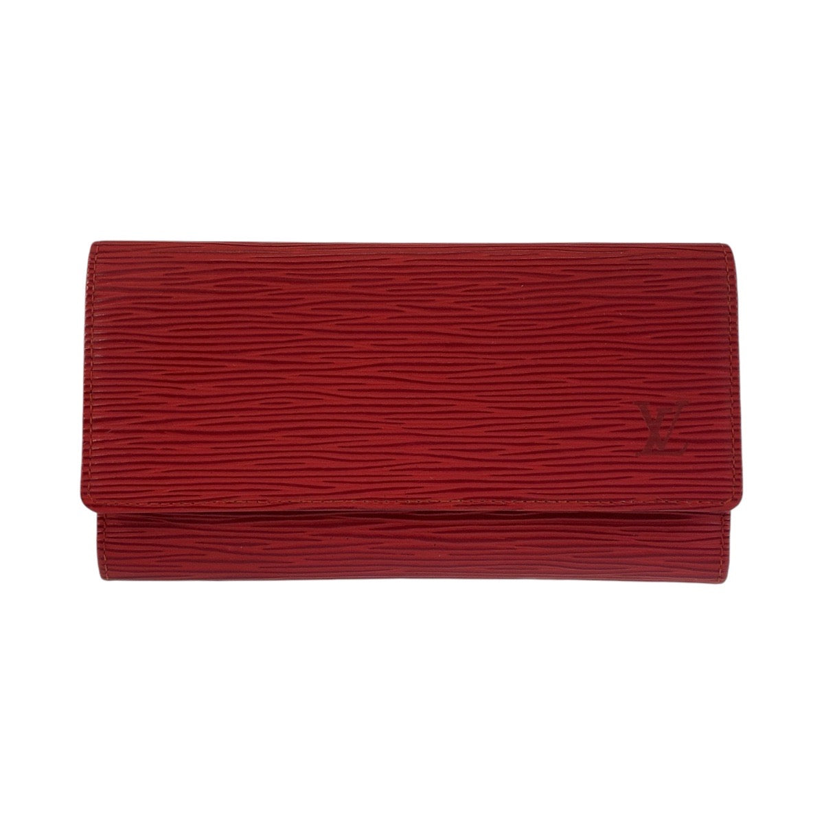 13638
LOUIS VUITTON ルイヴィトン エピ ポルトエン3カルトクレディ レッド エピレザー M63537 長財布 札入れ ロングウォレット  メンズ