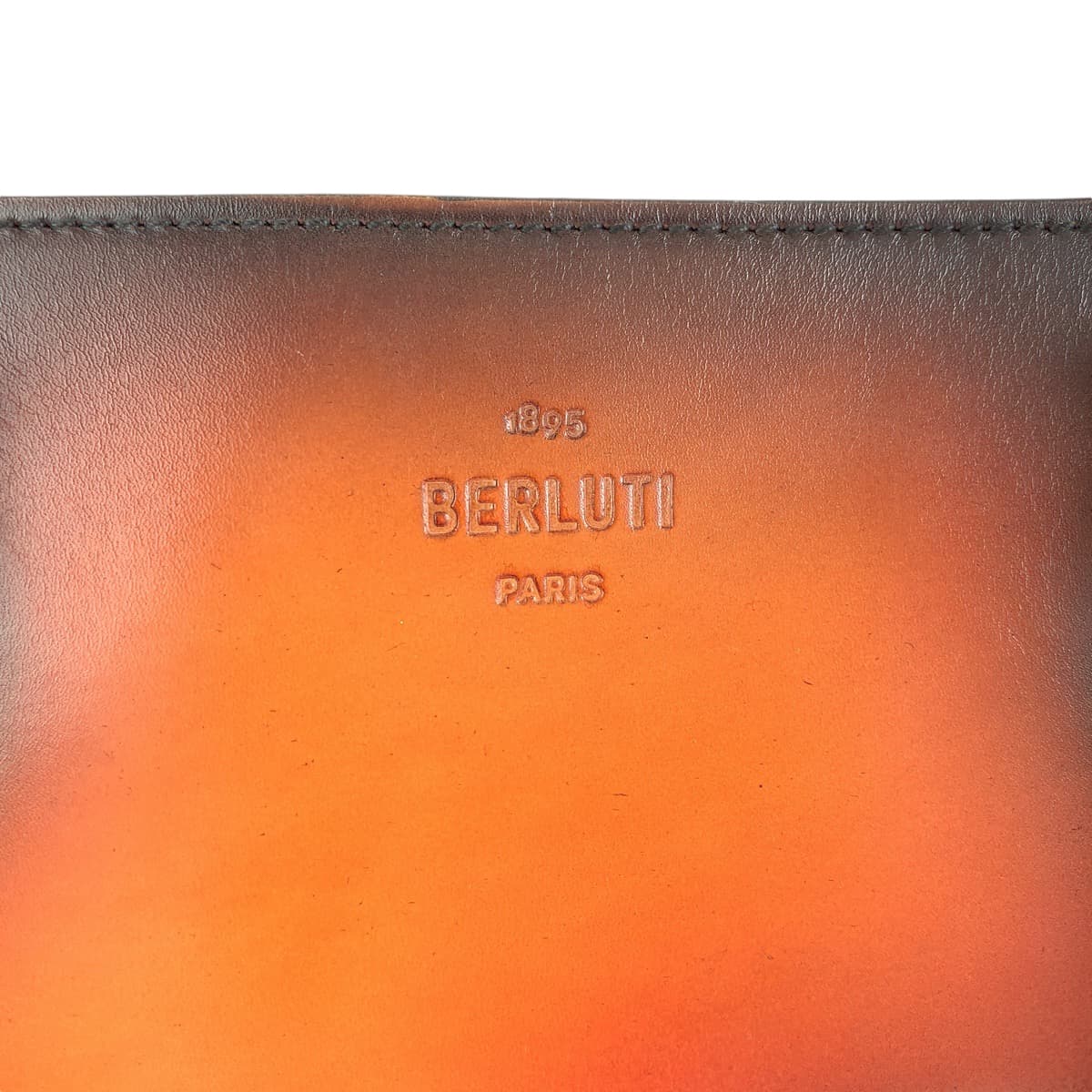 13650
Berluti ベルルッティ カリグラフィ トゥジュールミニ テラコッタパティーヌ シルバー金具 レザー トートバッグ ショルダーバッグ  メンズ
