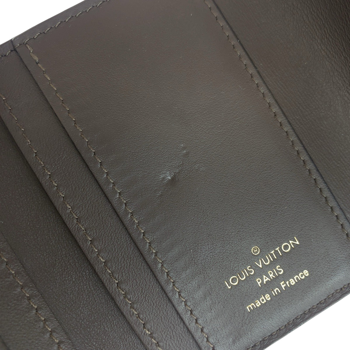 13654
LOUIS VUITTON ルイヴィトン ポルトフォイユ カプシーヌXS ベージュ ゴールド金具 レザー M68747 折財布 コンパクトウォレット  レディース