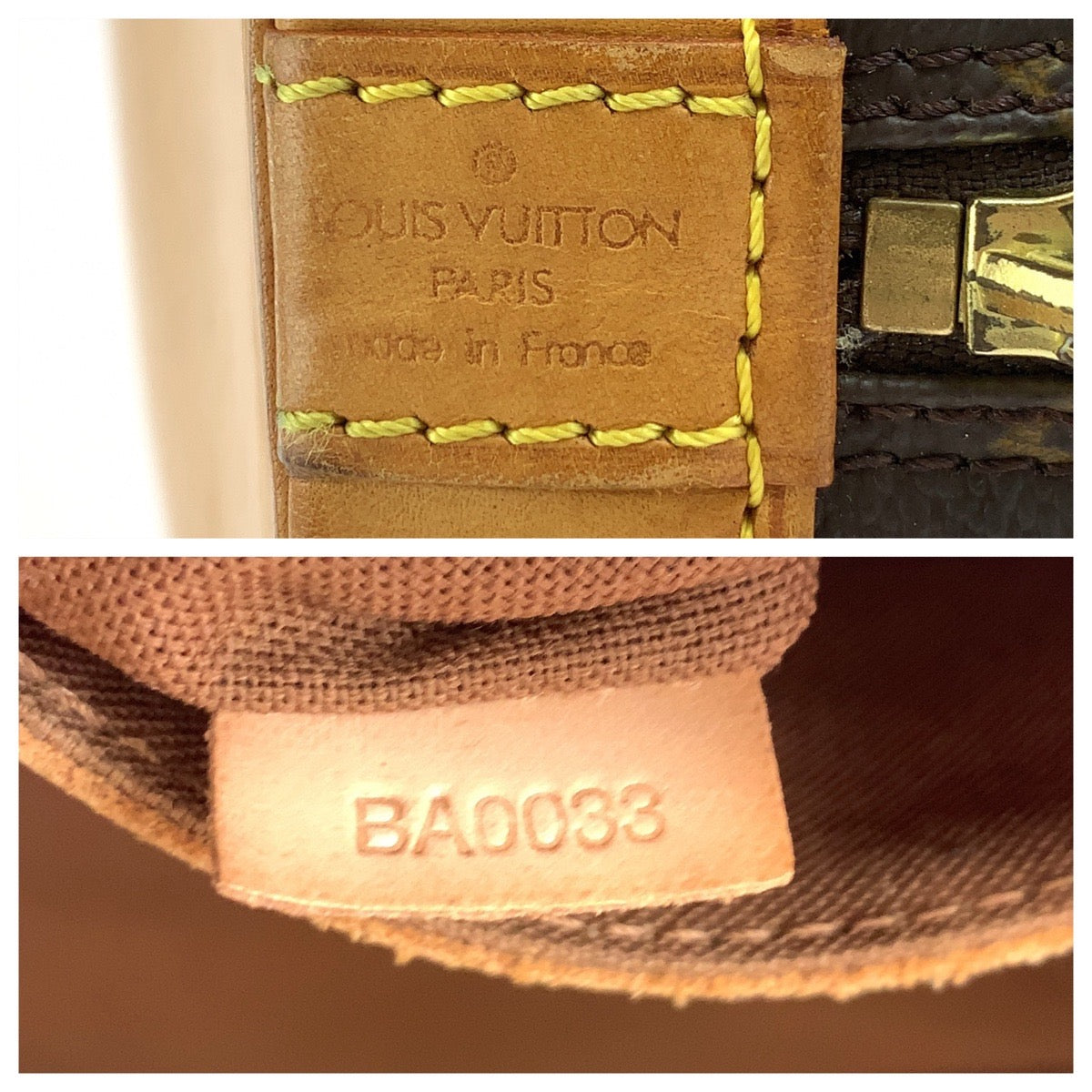 13477
LOUIS VUITTON ルイヴィトン モノグラム アルマ ブラウン  ゴールド金具 PVC M51130 ハンドバッグ  レディース
