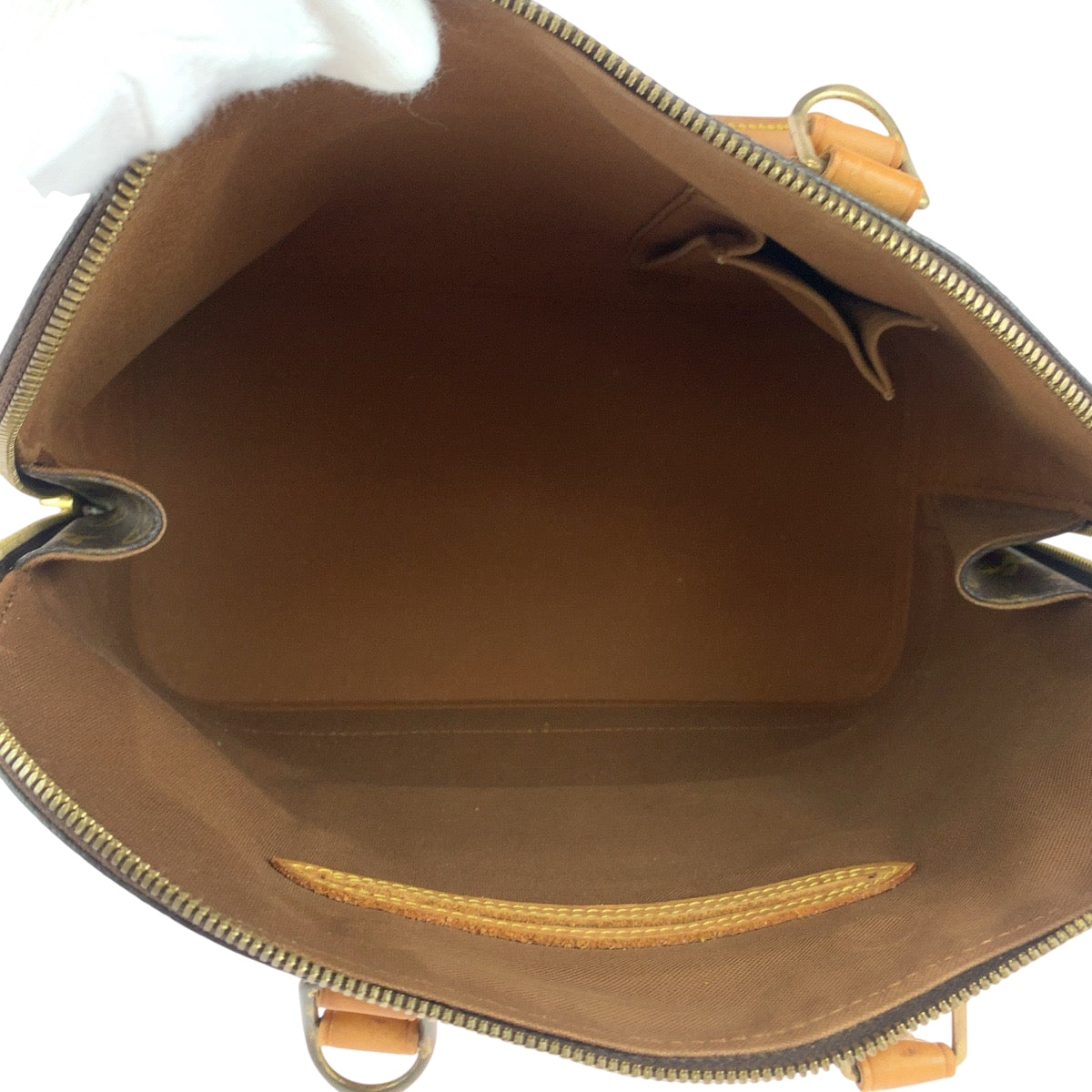 13477
LOUIS VUITTON ルイヴィトン モノグラム アルマ ブラウン  ゴールド金具 PVC M51130 ハンドバッグ  レディース