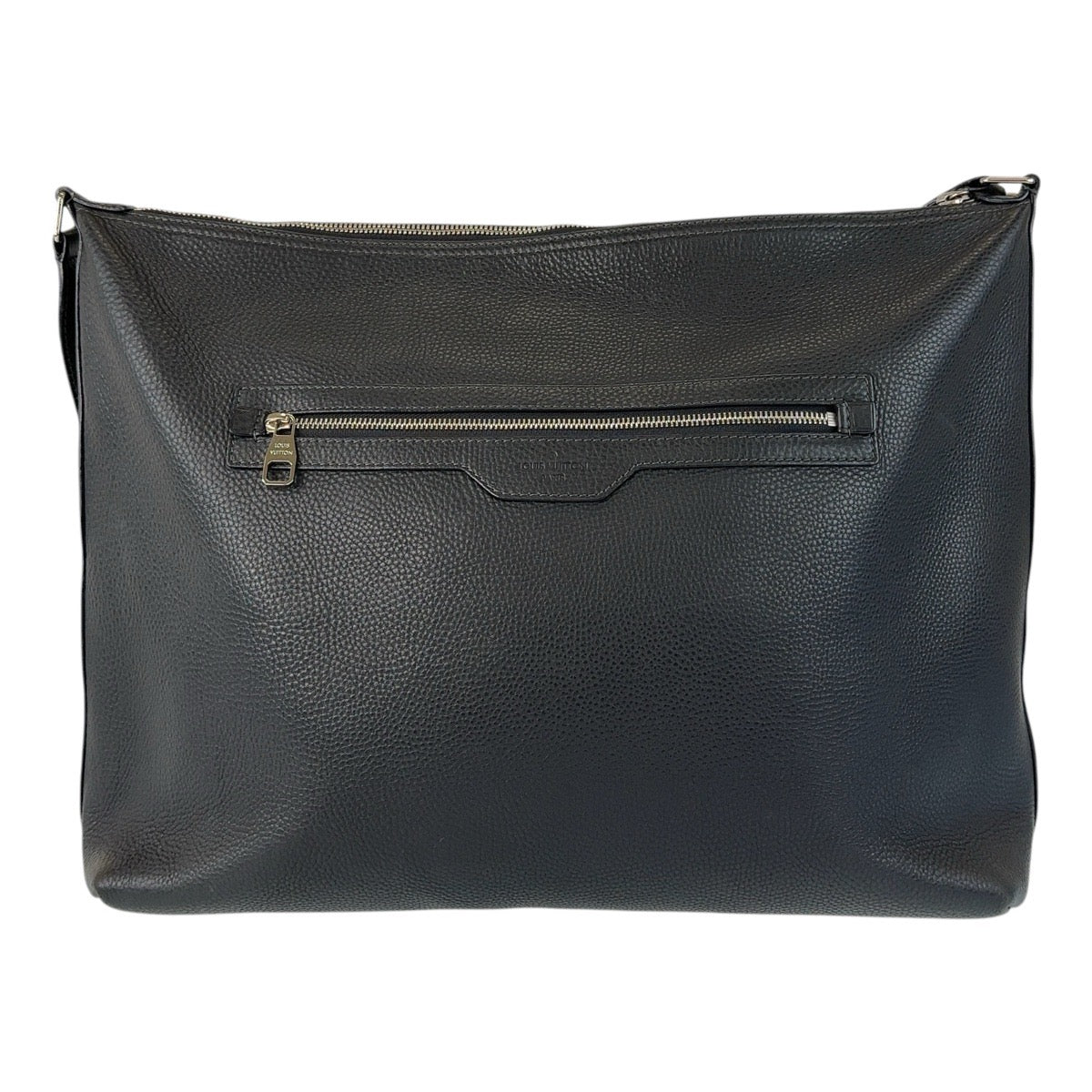 13657
LOUIS VUITTON ルイヴィトン ナクソス アリス ブルーマリーン ブラック 黒 シルバー金具 レザー M94206 斜め掛け ショルダーバッグ メッセンジャーバッグ  メンズ