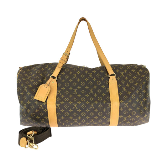 13662
LOUIS VUITTON ルイヴィトン モノグラム サックポロション 男女兼用 ブラウン ゴールド金具 PVC M41222 ショルダーバッグ ボストンバッグ 2way  レディース