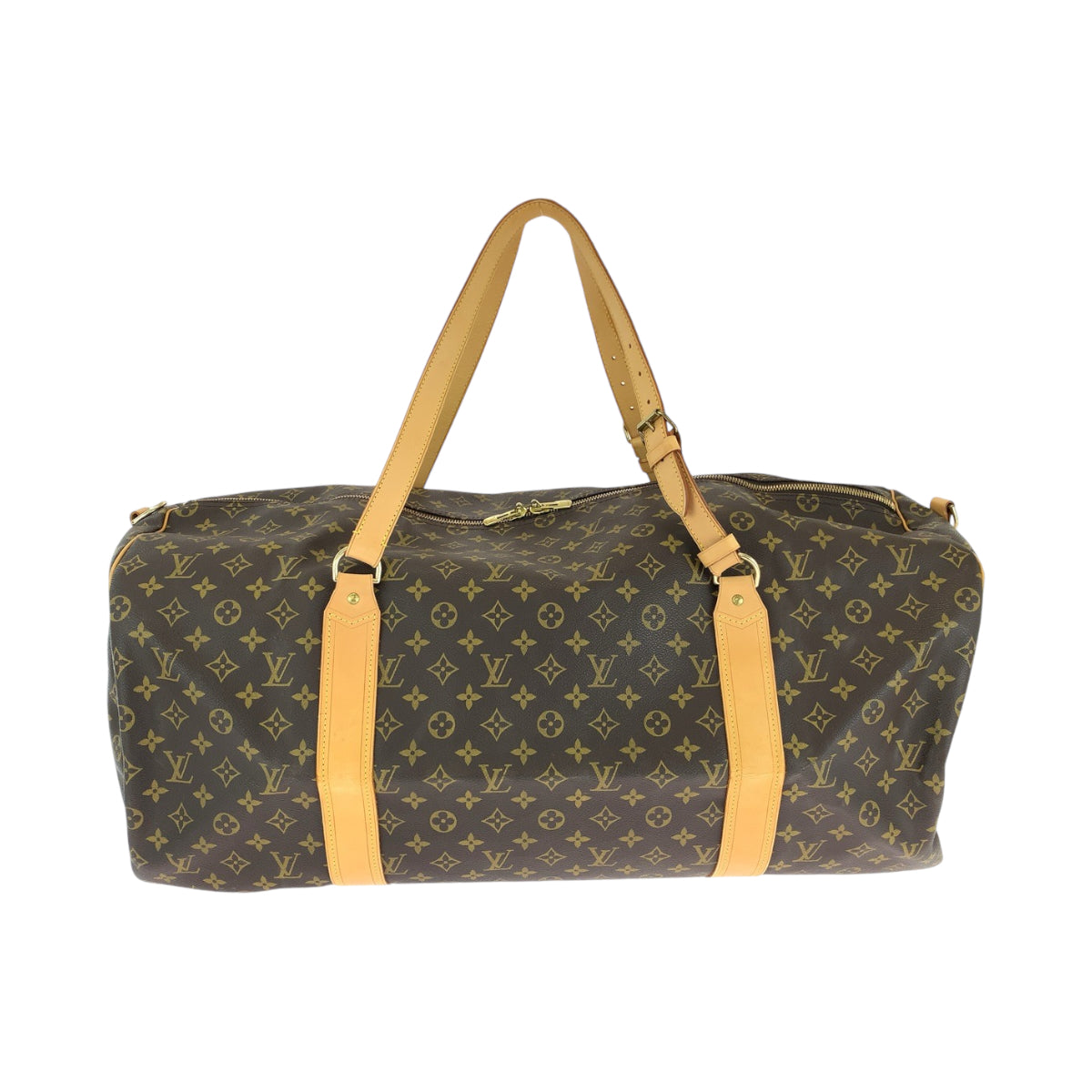 13662
LOUIS VUITTON ルイヴィトン モノグラム サックポロション 男女兼用 ブラウン ゴールド金具 PVC M41222 ショルダーバッグ ボストンバッグ 2way  レディース