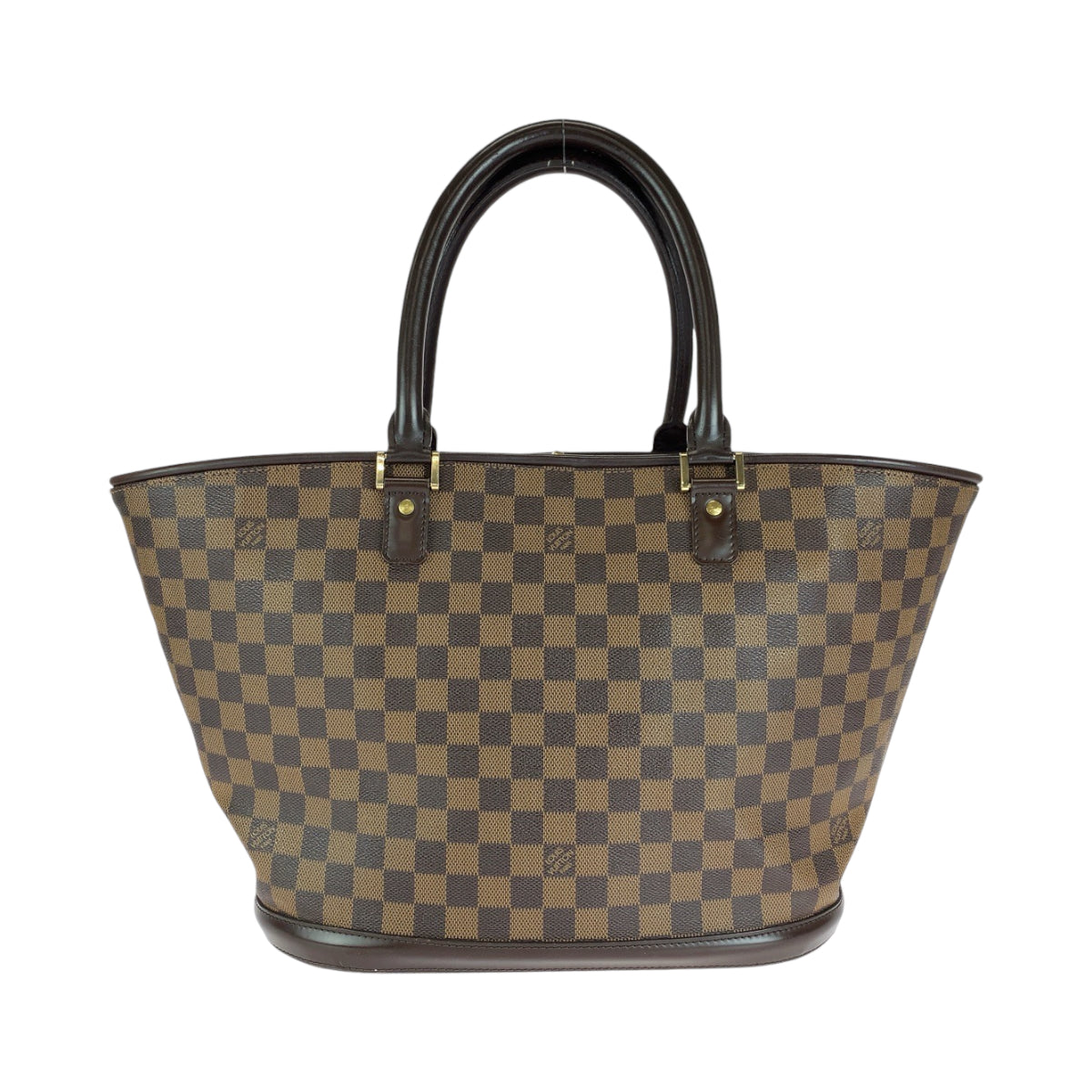 13663
LOUIS VUITTON ルイヴィトン ダミエ マノスクGM ブラウン ゴールド金具 PVC N51120 トートバッグ ショルダーバッグ  レディース AB63
