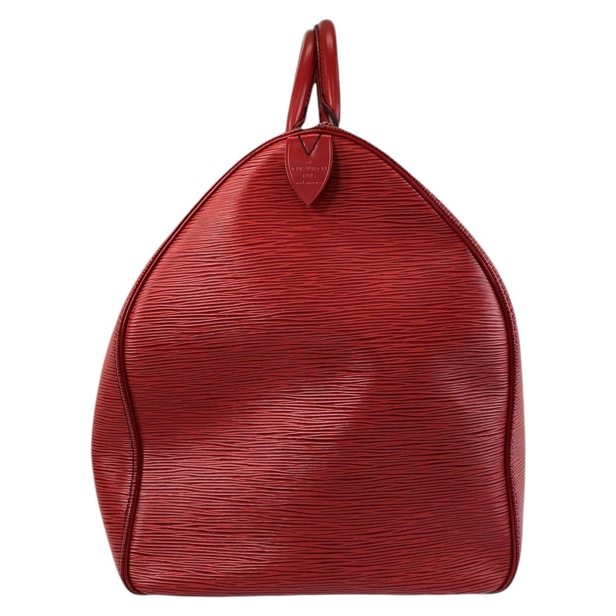 13745
LOUIS VUITTON ルイヴィトン エピ キーポル55 カスティリアンレッド ゴールド金具 レザー M42957 ボストンバッグ 男女兼用  レディース