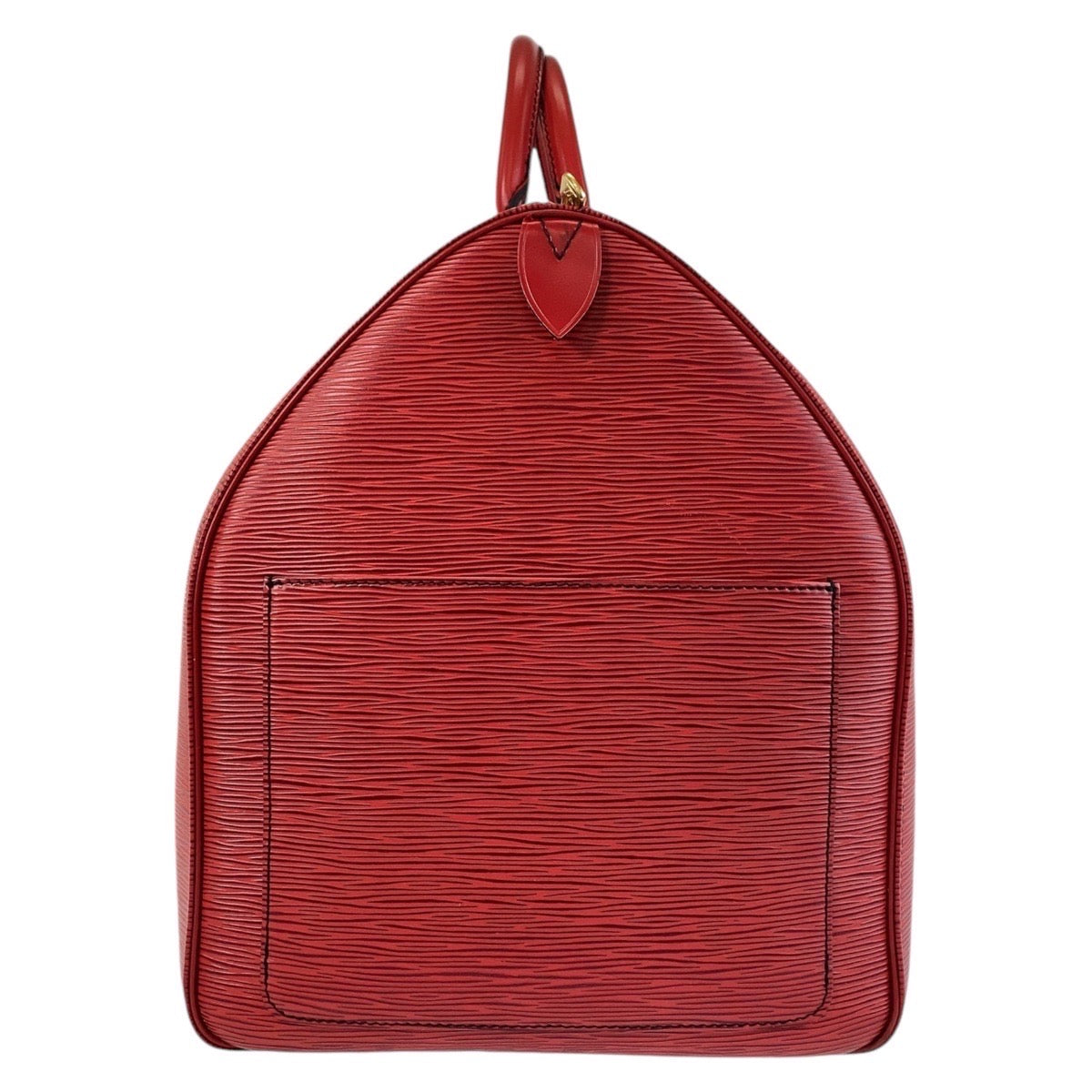 13745
LOUIS VUITTON ルイヴィトン エピ キーポル55 カスティリアンレッド ゴールド金具 レザー M42957 ボストンバッグ 男女兼用  レディース