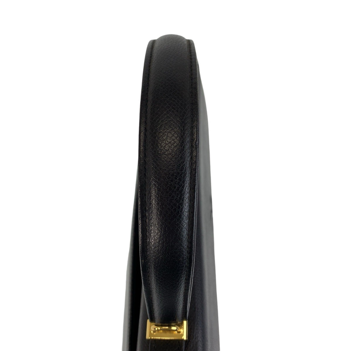 13667
Valentino Garavani ヴァレンティノ ガラヴァーニ ヴィンテージ ブラック 黒 ゴールド金具 レザー ハンドバッグ  レディース A39