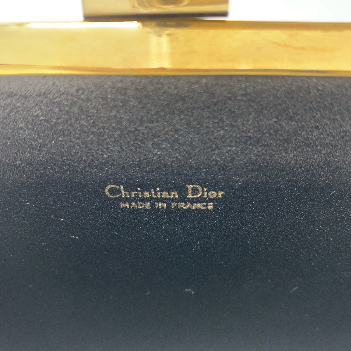 13674
Dior ディオール ヴィンテージ トロッター ブラック 黒 ゴールド金具 キャンバス クラッチバッグ パーティーバッグ バニティバッグ  レディース