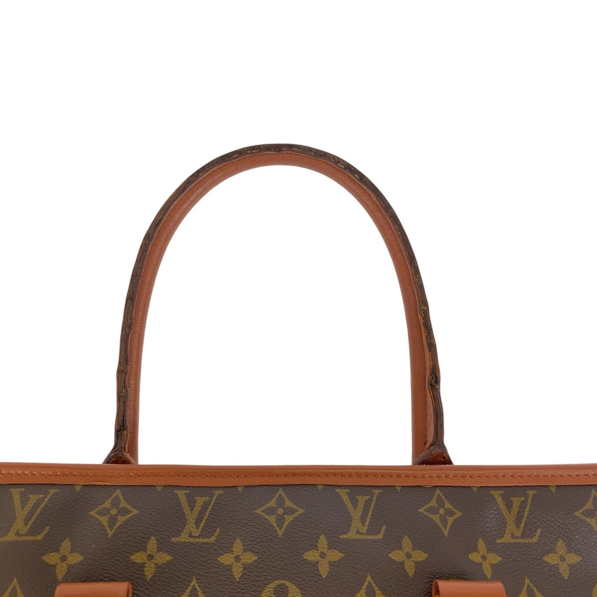 13678
LOUIS VUITTON ルイヴィトン モノグラム ウィークエンドPM ブラウン ゴールド金具 PVC / レザー M42425 トートバッグ ショルダーバッグ  メンズ