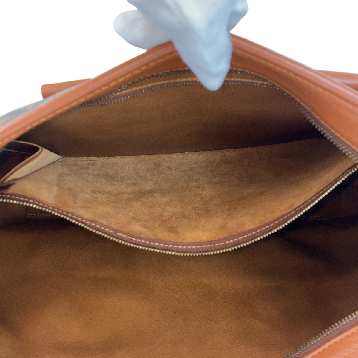 13678
LOUIS VUITTON ルイヴィトン モノグラム ウィークエンドPM ブラウン ゴールド金具 PVC / レザー M42425 トートバッグ ショルダーバッグ  メンズ