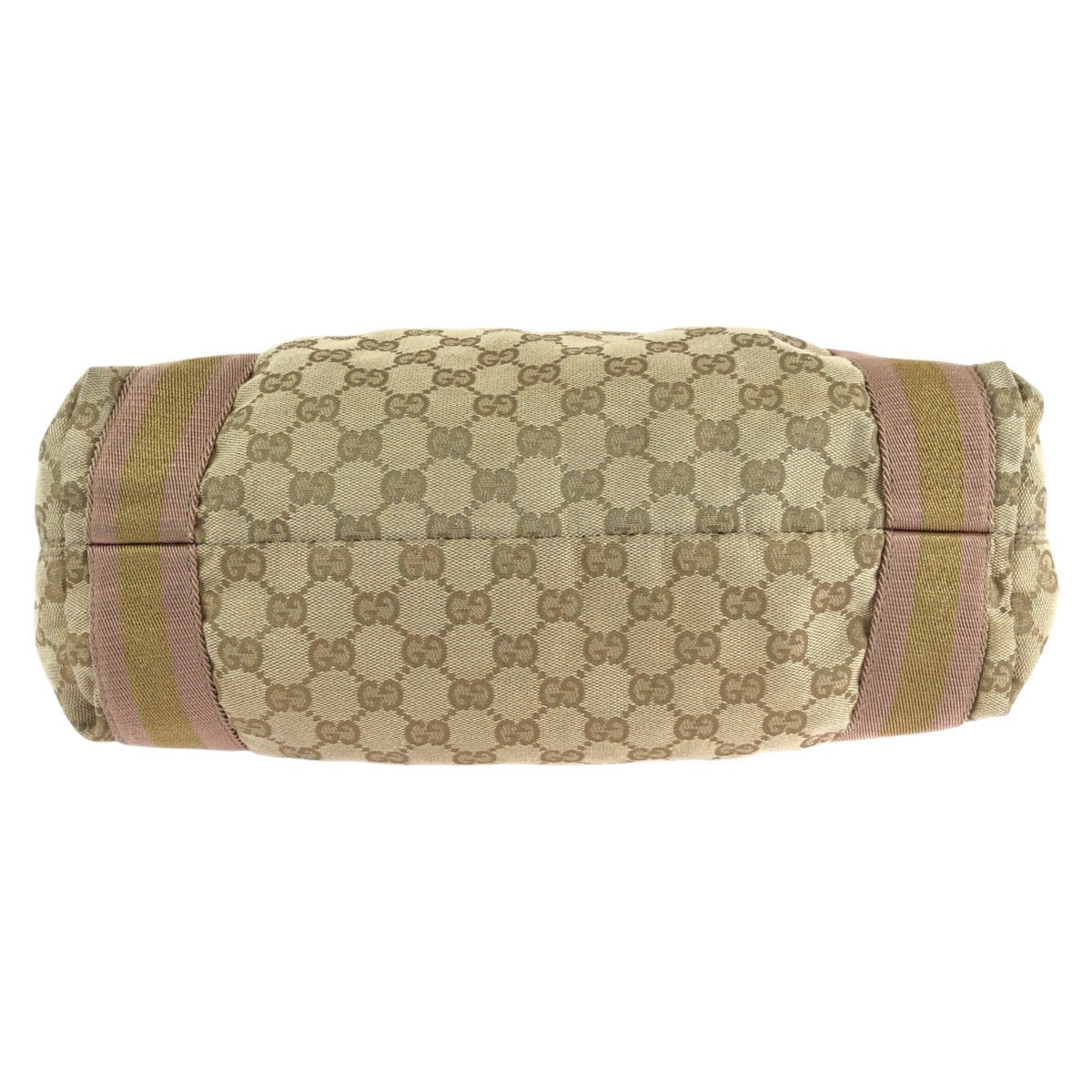 14174
GUCCI グッチ シェリーライン ベージュ ゴールド ピンク GGキャンバス / レザー 189669 トートバッグ ショルダーバッグ  レディース