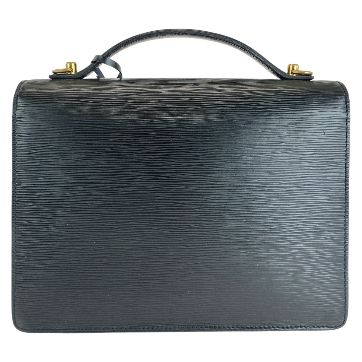 13700
LOUIS VUITTON ルイヴィトン エピ モンソー ブラック 黒 ゴールド金具 レザー M52122 ハンドバッグ ショルダーバッグ 2way 男女兼用  レディース