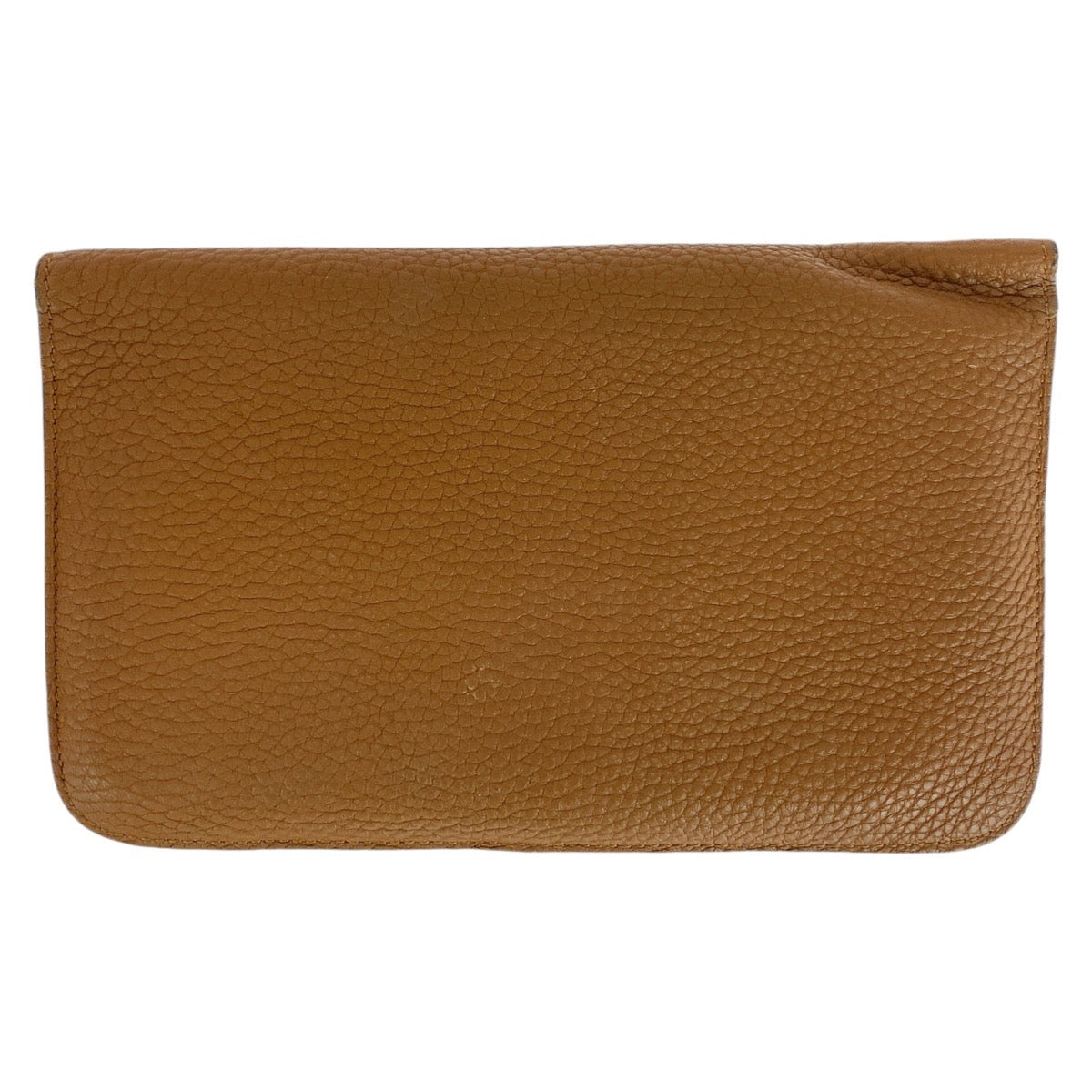 13703
HERMES エルメス ドゴンGM ゴールド ライトブラウン キャメル シルバー金具 トゴ 長財布 ロングウォレット 男女兼用 K刻印  レディース AB34