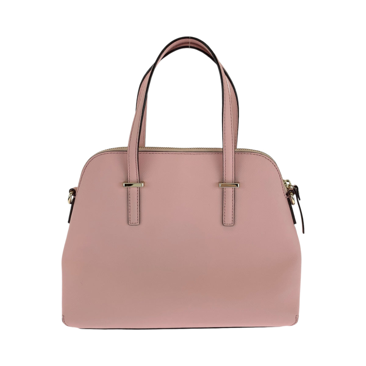 13711
Kate Spade ケイトスペード ピンク ゴールド金具 レザー ショルダーバッグ ハンドバッグ 2way  レディース A18200