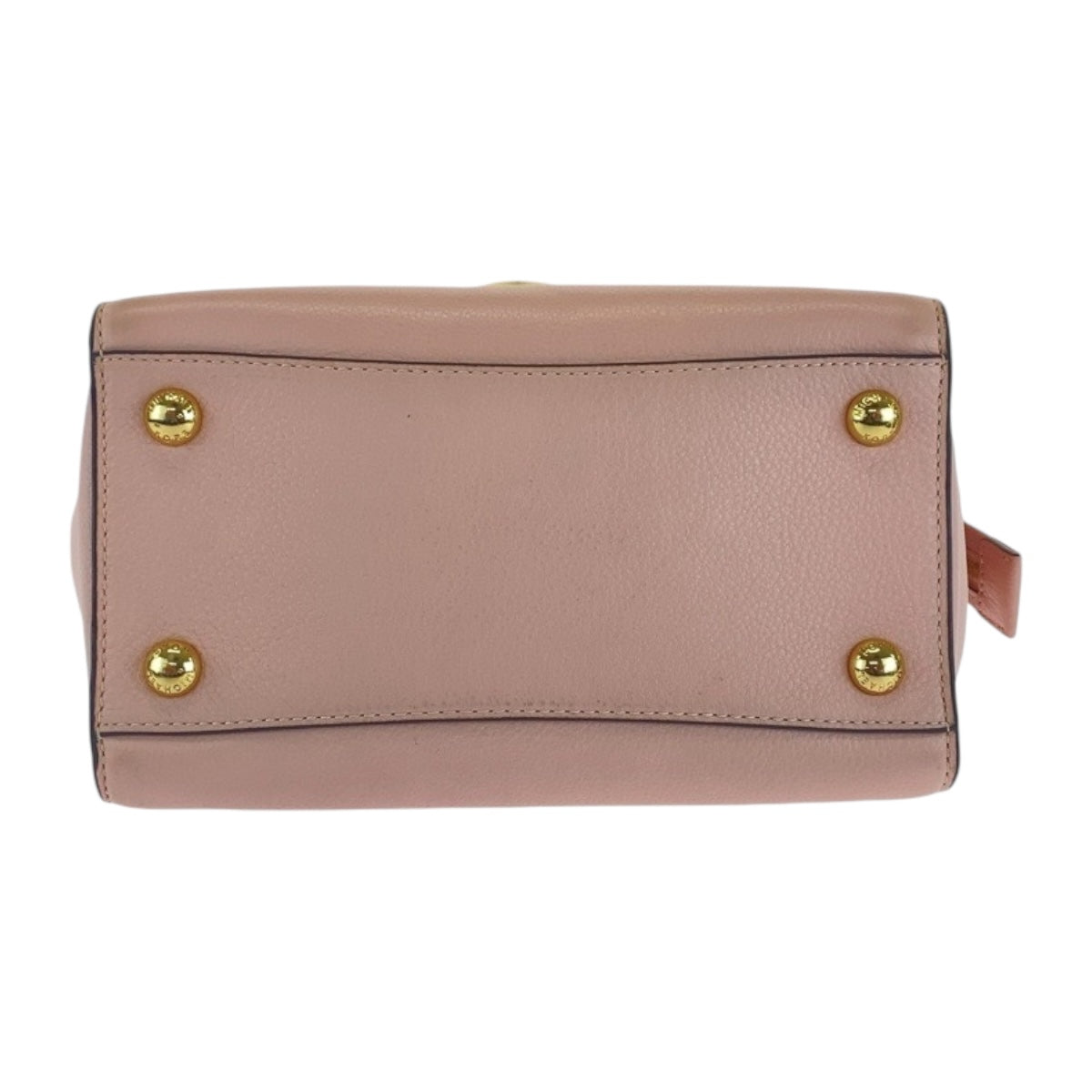 13712
Michael Kors マイケルコース ピンク ゴールド金具 レザー ハンドバッグ ショルダーバッグ 2WAY  レディース