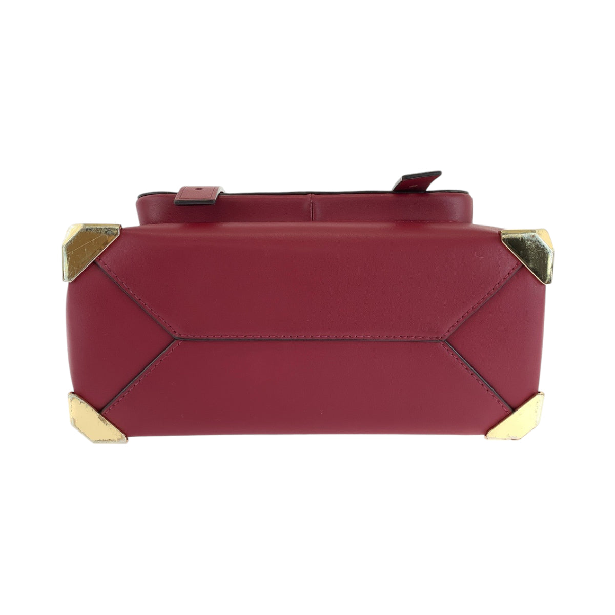 13713
Michael Kors マイケルコース シグネチャー マンハッタン バーガンディ ピンク ゴールド金具 レザー ショルダーバッグ ハンドバッグ 2way  レディース