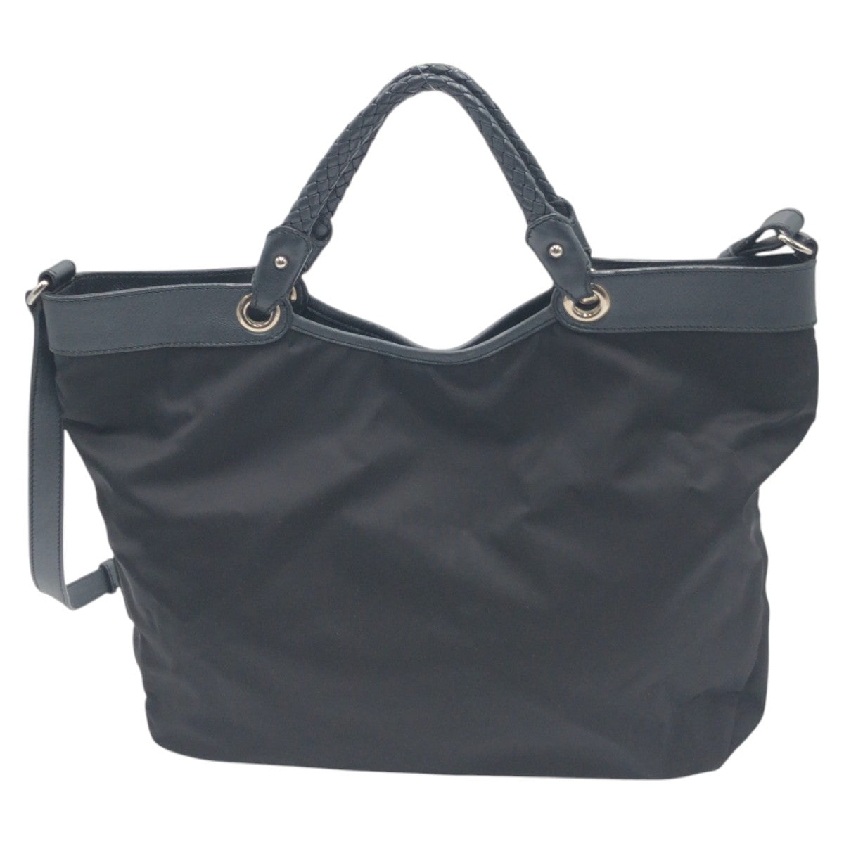 Salvatore Ferragamo サルヴァトーレフェラガモ ブラック 黒 ナイロン トートバッグ ショルダーバッグ ハンドバッグ 2way  レディース