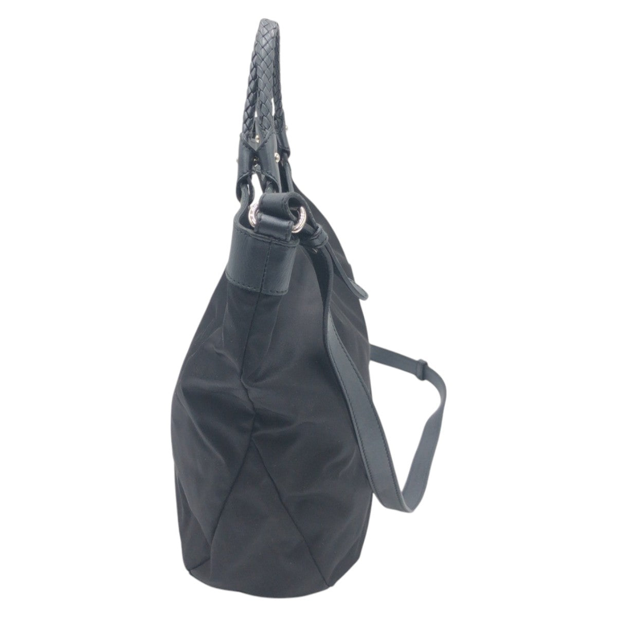 Salvatore Ferragamo サルヴァトーレフェラガモ ブラック 黒 ナイロン トートバッグ ショルダーバッグ ハンドバッグ 2way  レディース