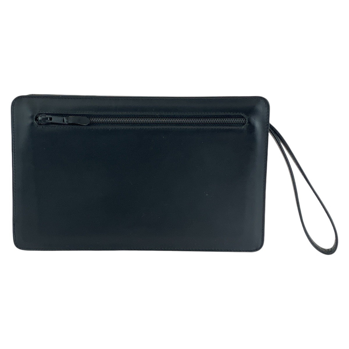 13727
Dunhill ダンヒル ブラック 黒 ゴールド金具 レザー クラッチバッグ セカンドバッグ  メンズ