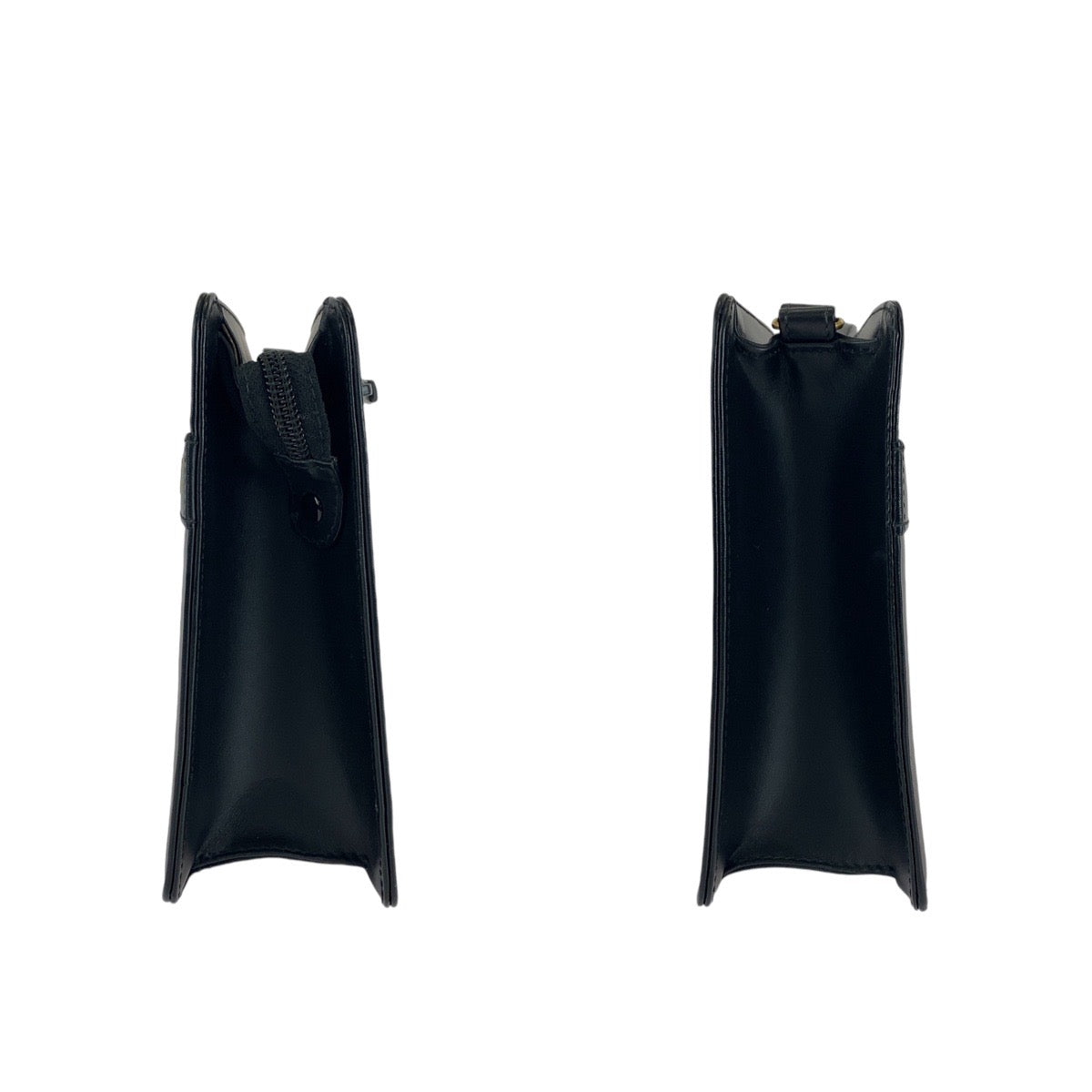 13727
Dunhill ダンヒル ブラック 黒 ゴールド金具 レザー クラッチバッグ セカンドバッグ  メンズ