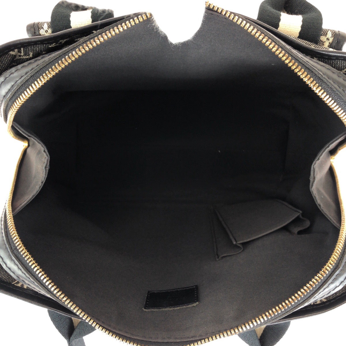 13733
LOUIS VUITTON ルイヴィトン モノグラム ミニ サックマリー ケイト ブラック グレー ゴールド金具 キャンバス / レザー M92508 トートバッグ ハンドバッグ  レディース