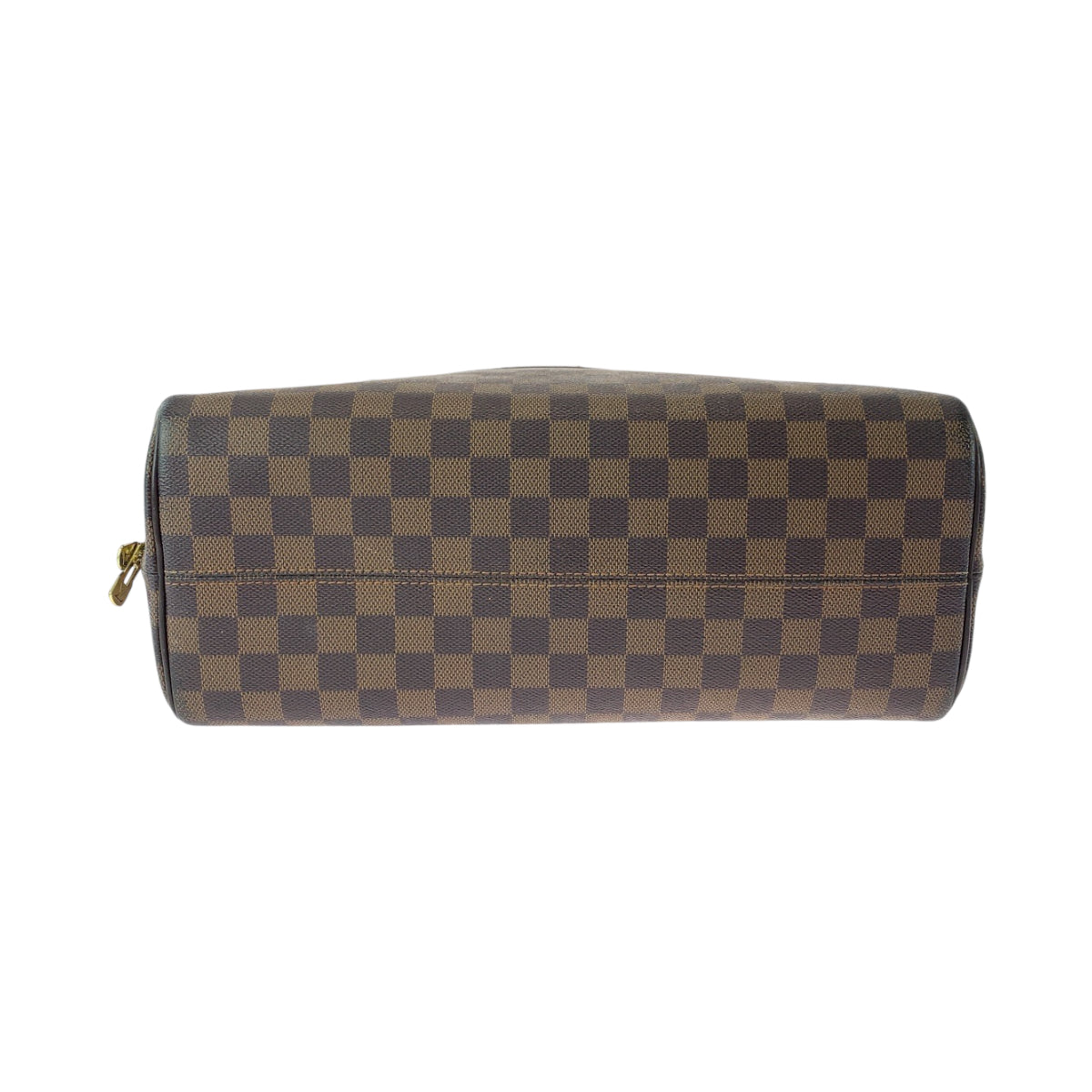 13734
LOUIS VUITTON ルイヴィトン ダミエ エベヌ ノリータ ブラウン ゴールド金具 PVC N41455 ハンドバッグ ボストンバッグ  レディース