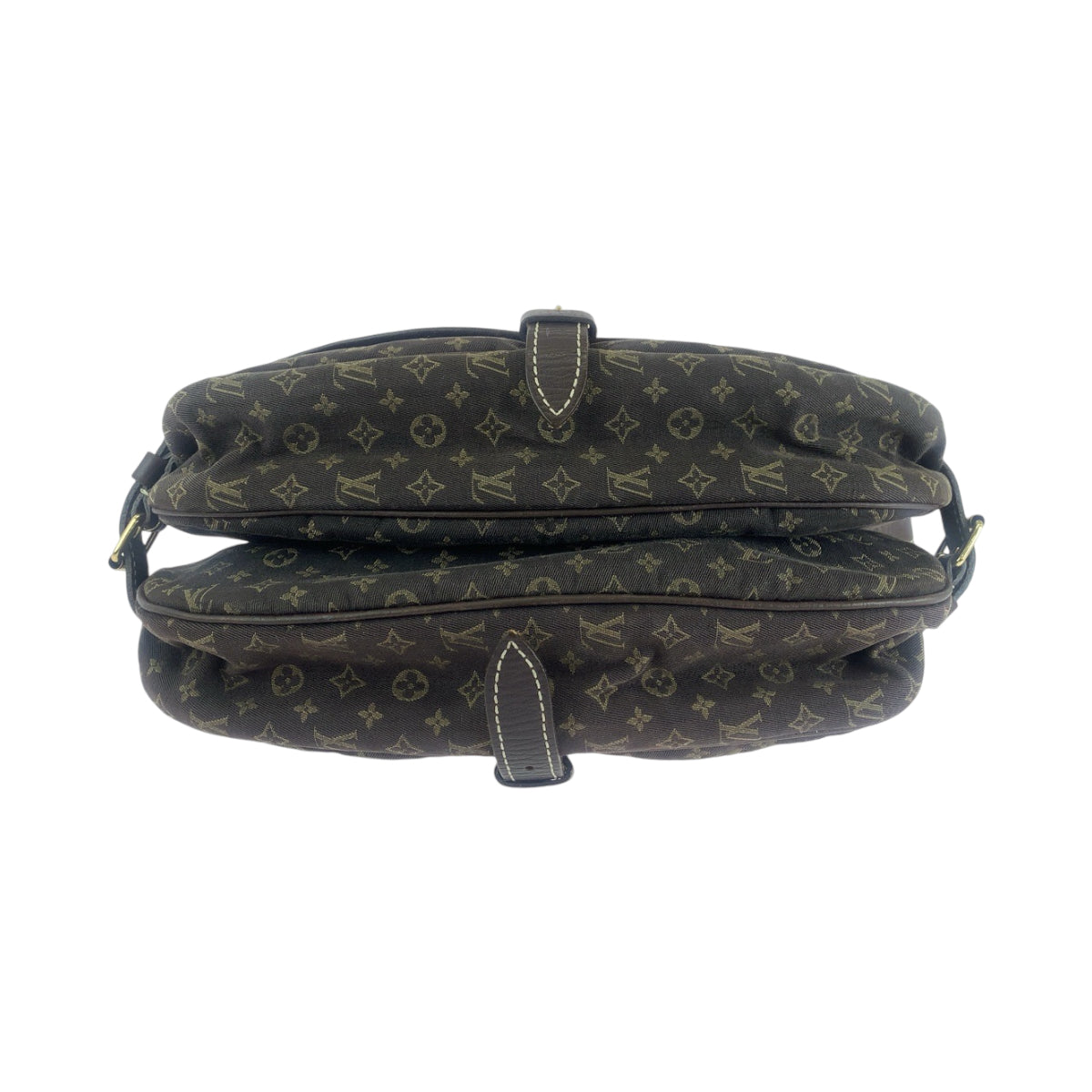 13736
LOUIS VUITTON ルイヴィトン モノグラム ミニラン ソミュール30 ブラウン ゴールド金具 キャンバス M95227 ショルダーバッグ 斜め掛け  レディース