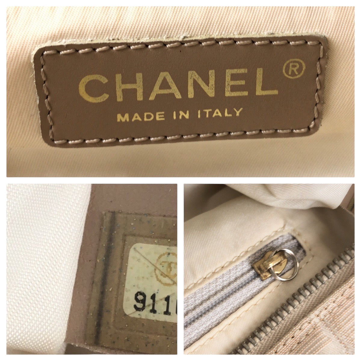 CHANEL シャネル ヴィンテージ ニュートラベルライン ピンク ピンクベージュ ゴールド金具 キャンバス ハンドバッグ ショルダーバッグ  レディース