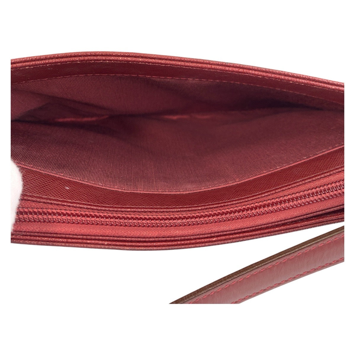 14186
BURBERRY バーバリー 中チェック柄 ボルドー ゴールド金具 レザー ショルダーバッグ  レディース