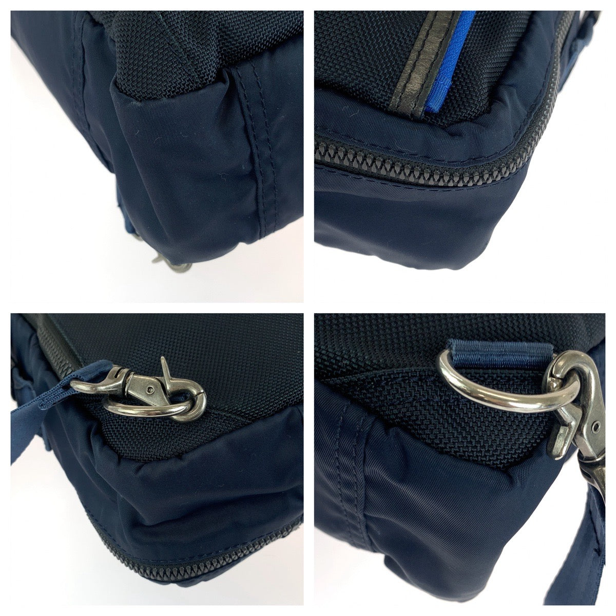 13753
LANVIN en Bleu ランバンオンブルー ブラック 黒 ブルー シルバー金具 キャンバス 567701 ビジネスバッグ リュックサック 2way  メンズ