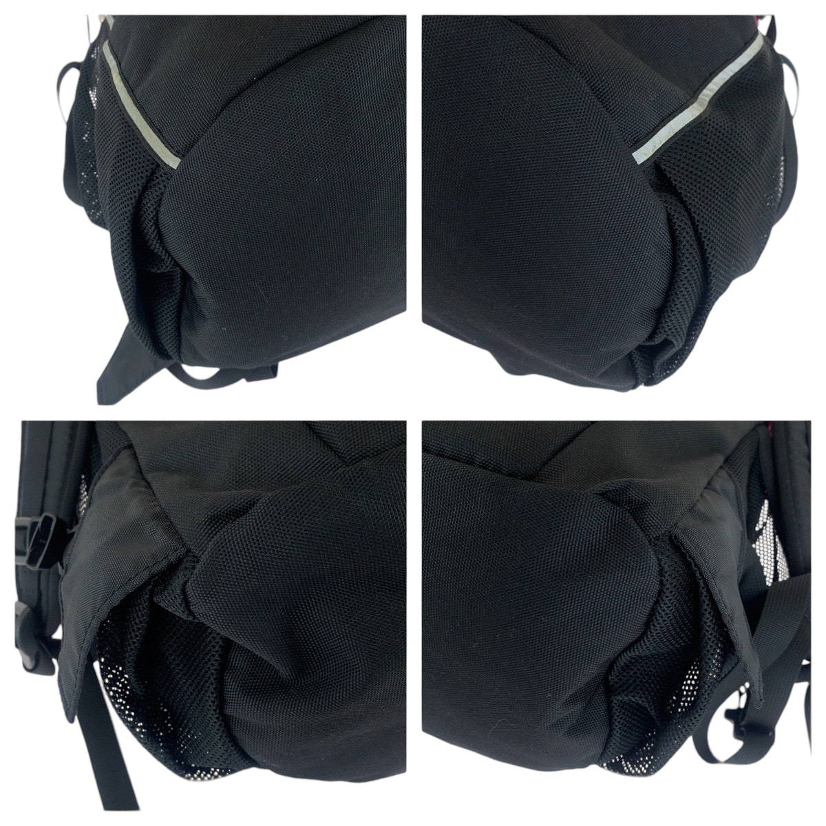13754
THE NORTH FACE ザ ノースフェイス BORDER LINE 30L ロゴ ピンク ブラック シルバー金具 キャンバス リュックサック バックパック  レディース