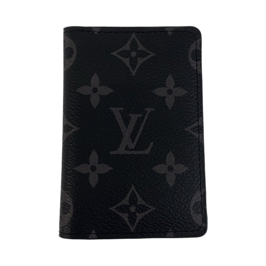 LOUIS VUITTON ルイヴィトン モノグラム エクリプス  オーガナイザー ドゥ ポッシュ ブラック 黒 PVC M61696 カードケース  メンズ