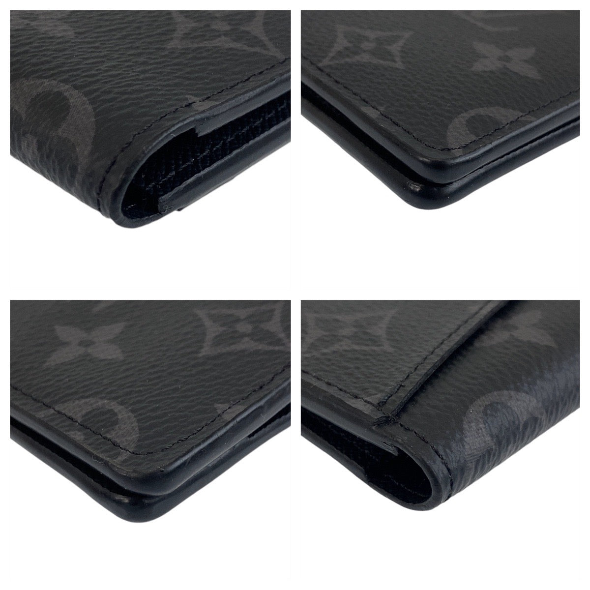 LOUIS VUITTON ルイヴィトン モノグラム エクリプス  オーガナイザー ドゥ ポッシュ ブラック 黒 PVC M61696 カードケース  メンズ