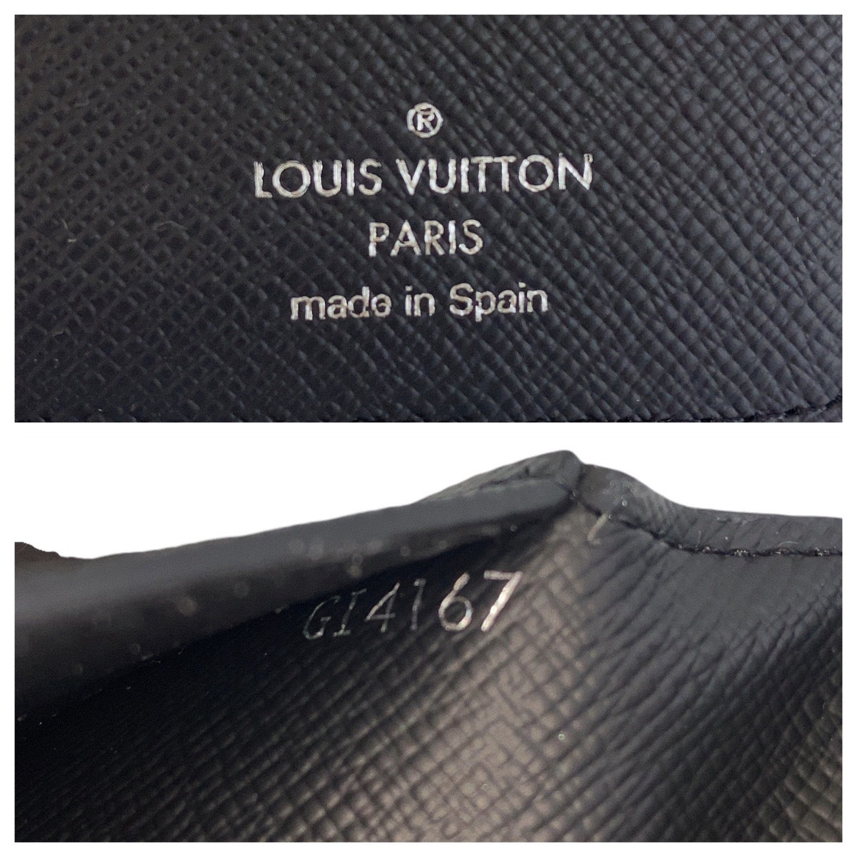 LOUIS VUITTON ルイヴィトン モノグラム エクリプス  オーガナイザー ドゥ ポッシュ ブラック 黒 PVC M61696 カードケース  メンズ