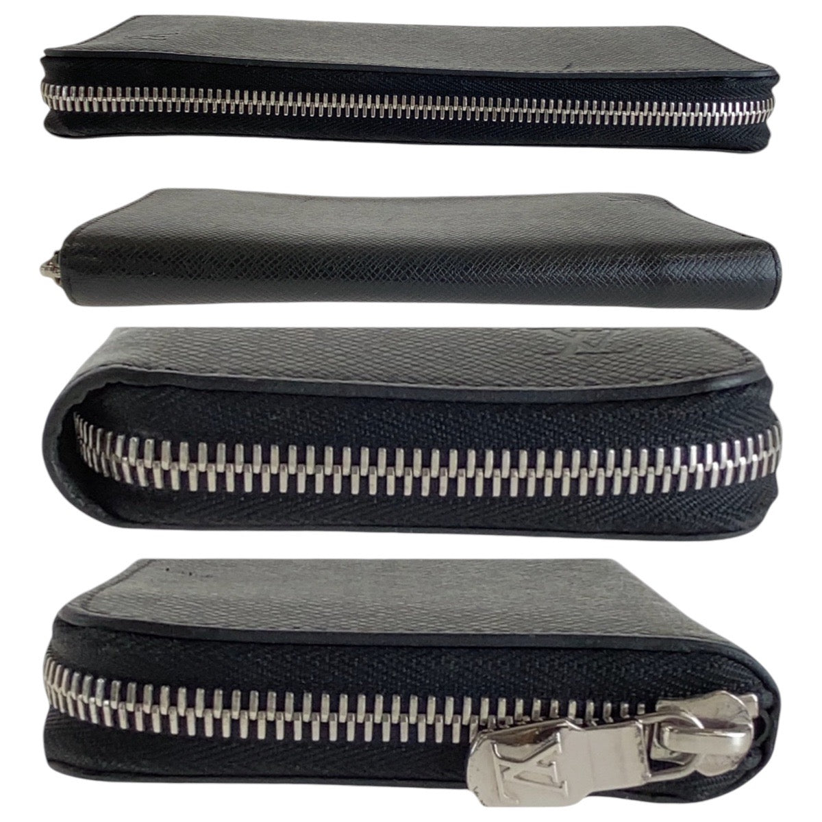 LOUIS VUITTON ルイヴィトン タイガ ジッピーウォレット ヴェルティカル ノワール ブラック 黒 シルバー金具 レザー M30503 長財布 ロングウォレット  メンズ